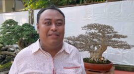 Ketua Panitia Penyelenggara Kontes Bonsai Nasional 2025, Kukuh Prasetyo Rusady, sekaligus juga Sekretaris Dinas Pertanian Kabupaten Grobogan. (Dok. Mediasapujagad.com)