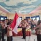 Kak Lusia saat melantik Jajaran Mabiran dan Pengurus Kwaran Toroh masa bhakti 2024-2027 di Aula Korwil Bidang Pendidikan Kecamatan Toroh, Kabupaten Grobogan, Jawa Tengah, Kamis (24 April 2025) pagi. (Dok. Mediasapujagad.com)