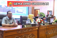 Bupati Grobogan, Setyohadi bersama Pimpinan DPRD Kabupaten Grobogan hadiri Paripurna untuk menyampaikan Jawaban secara resmi atas Pandangan Umum Fraksi (10/06).