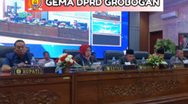 Bupati Grobogan, Setyohadi beserta Pimpinan Dewan hadir dalam Kegiatan Paripurna DPRD Kabupaten Grobogan (02/07).