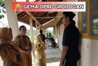 Komisi D DPRD Kabupaten Grobogan kunjungi SD Negeri yang rusak (22/07).