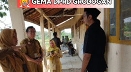 Komisi D DPRD Kabupaten Grobogan kunjungi SD Negeri yang rusak (22/07).