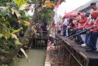 Bupati Grobogan Setyo Hadi, Wakil Bupati Sugeng Prasetyo, Sekda Anang Armunanto, unsur Forkopimda, OPD, camat, kepala desa, serta tokoh masyarakat mencaing bersama ribuan warga. (Ist)