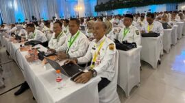 Sekda Grobogan Anang Armunanto saat mengikuti retret di Jatinangor, Sumedang Jawa Barat. (media sapujagad.com/dok)