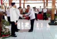 Penyerahan DPA Satuan Kerja Perangkat Daerah (SKPD) dilakukan oleh Wakil Bupati Grobogan Sugeng Prasetyo di Aula Pendopo Pemerintah Kabupaten Grobogan dan diikuti seluruh kepala perangkat daerah. (mediaspujagad.com/dok)